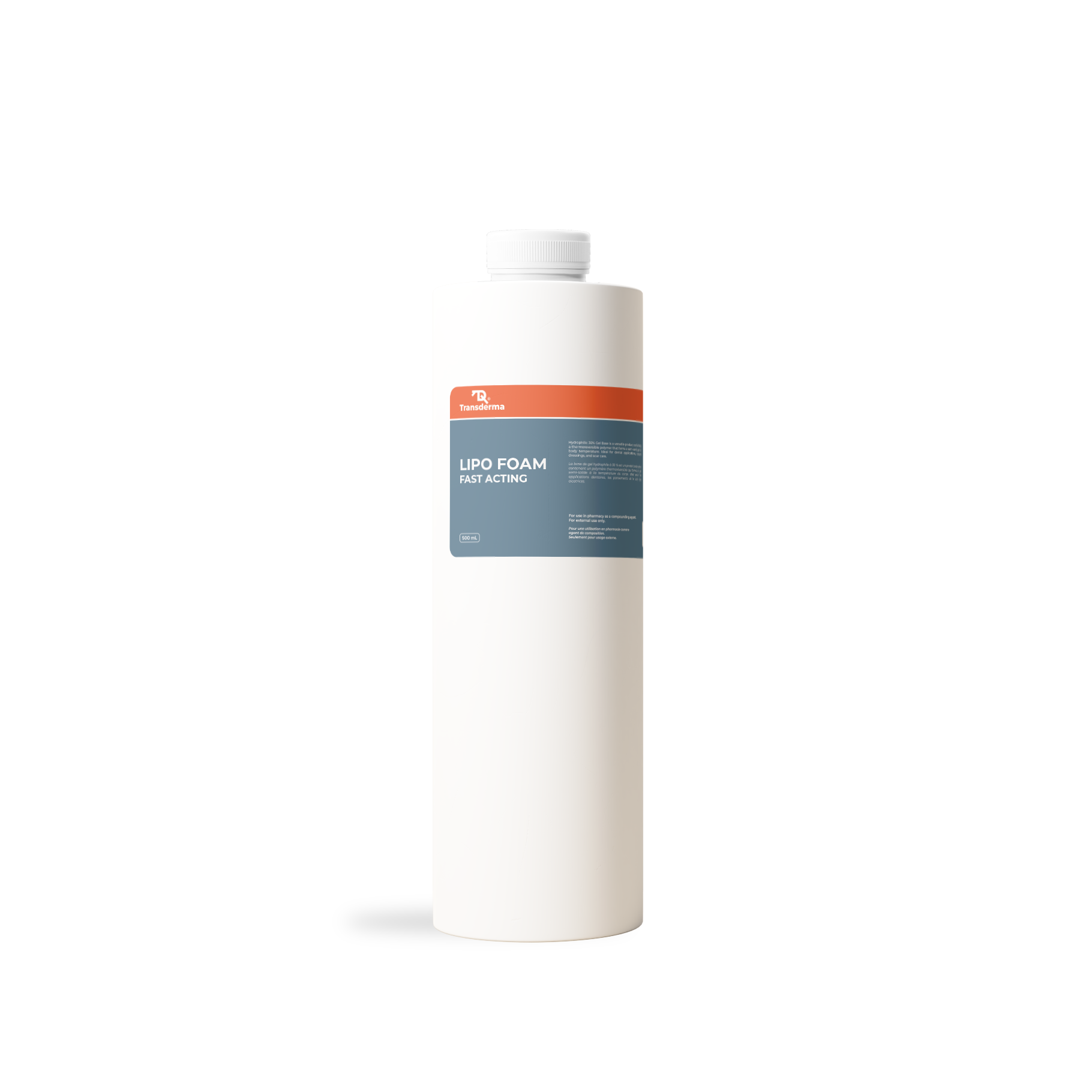 TRANSDERMA LIPO FOAM FAST ACTING 500ML